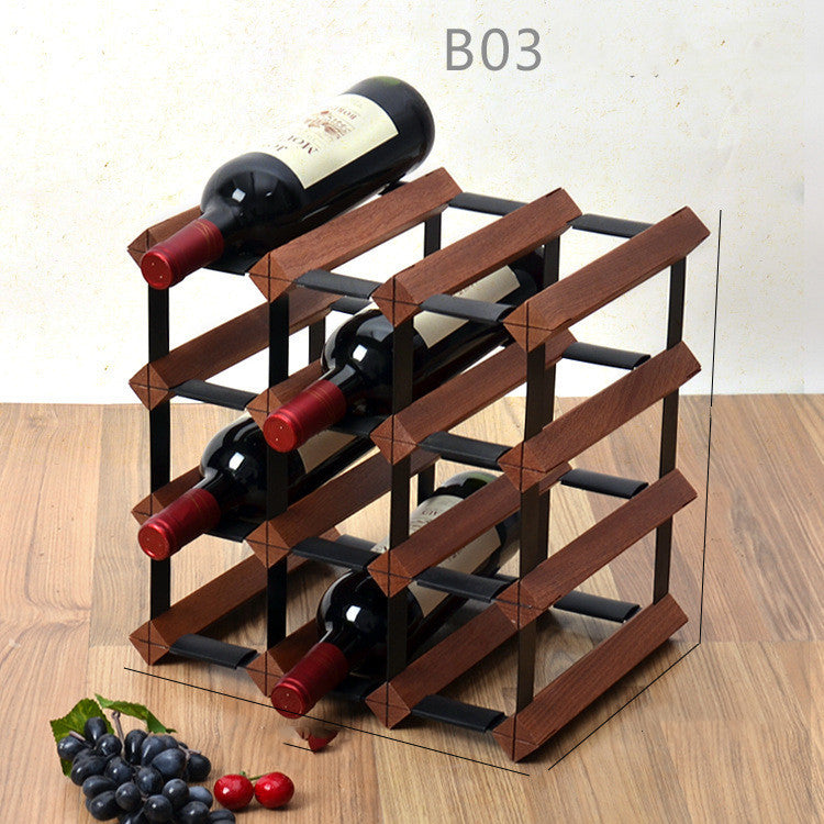 Home Wine Rack Decoration