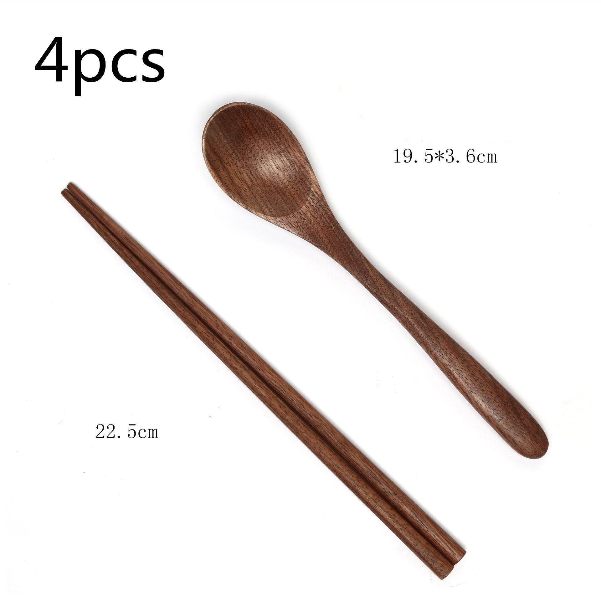 Black walnut cutlery spoon