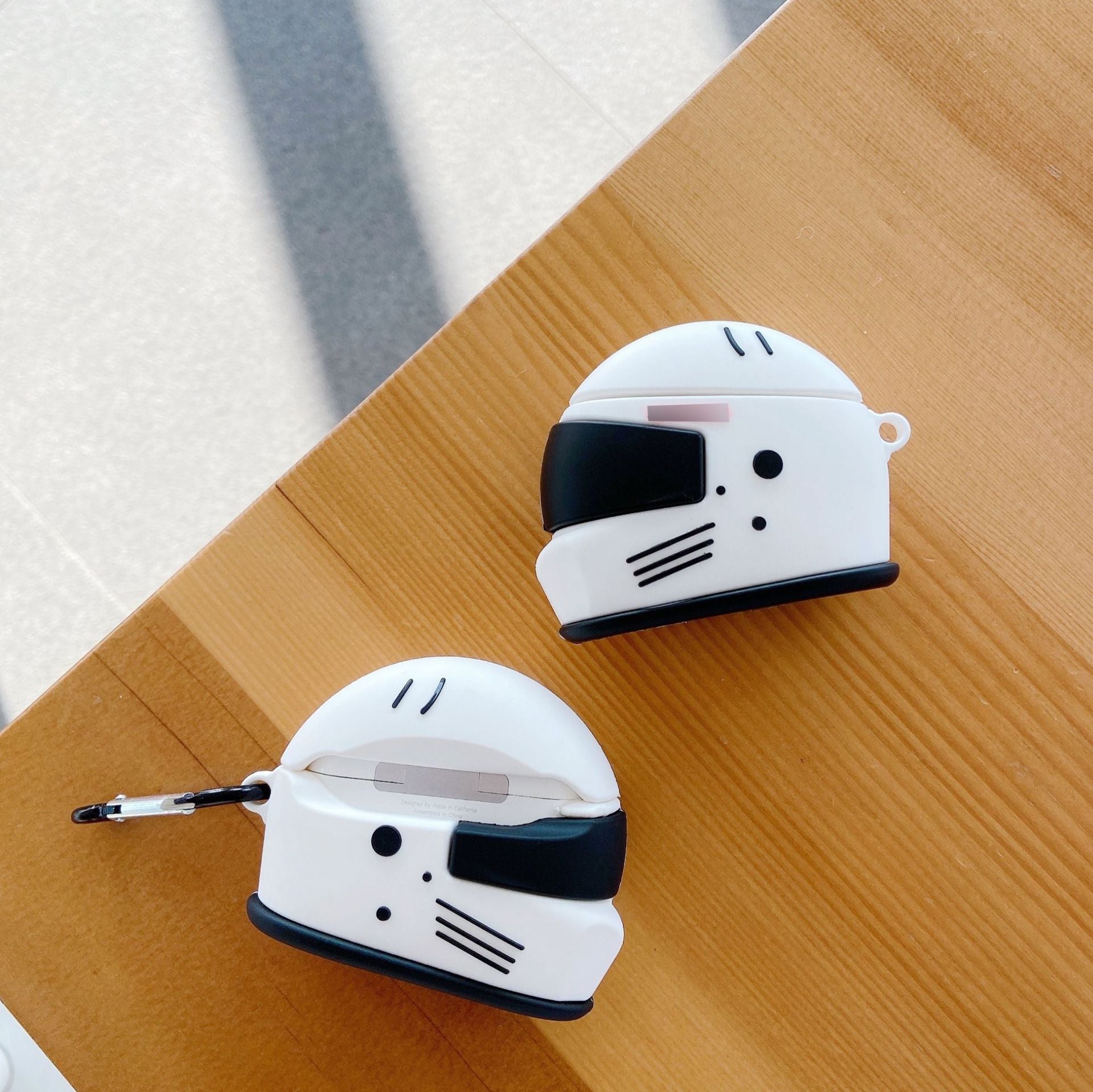 Compatible with Apple, Motorcycle helmet airpods pro protective cover