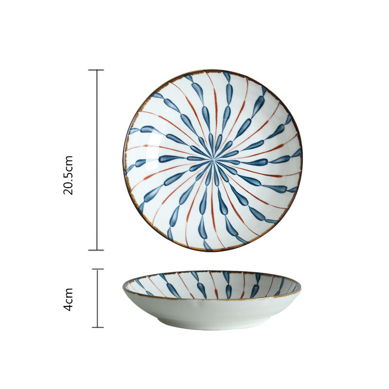 Japanese style ceramic dishes