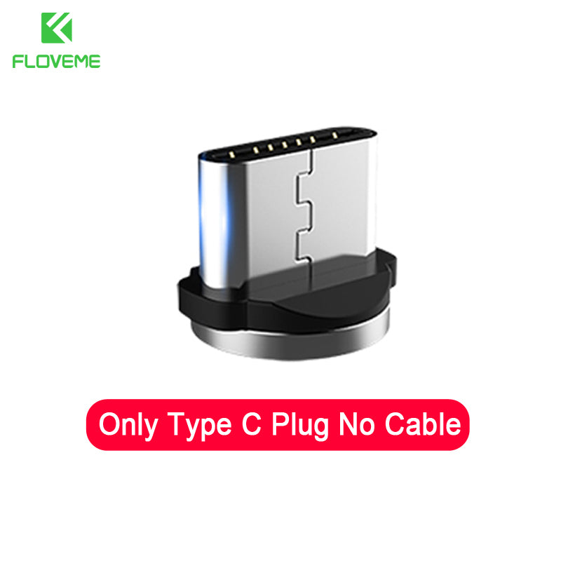 Compatible with Apple, Magnetic Micro USB Cable For Android and IOS Devices 