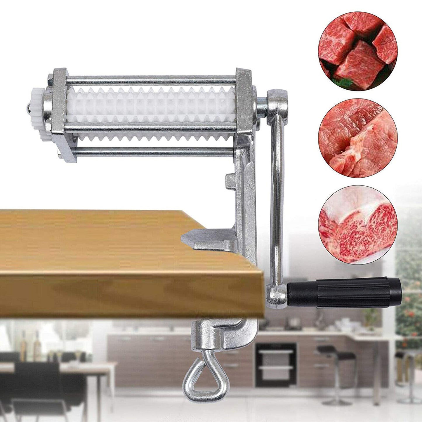 Attendrisseur de viande en aluminium