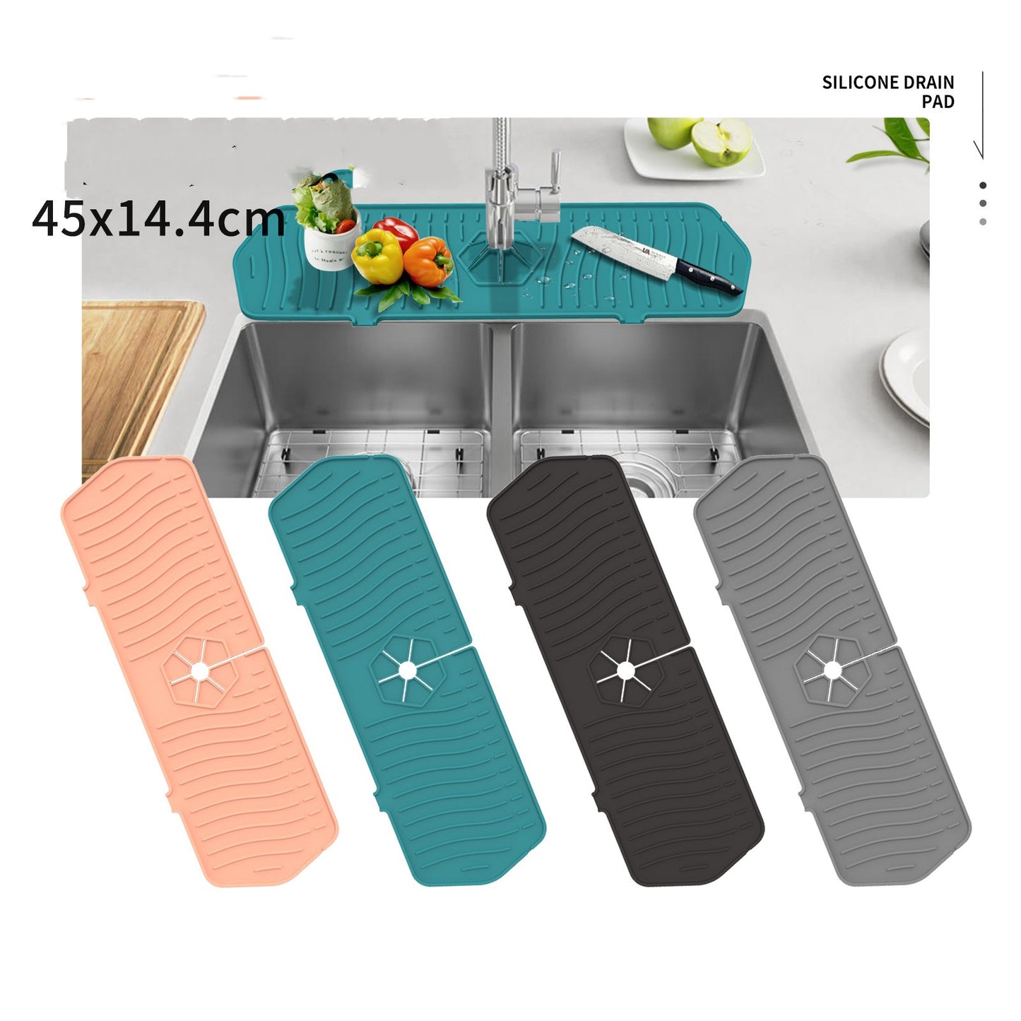 Multifunctional Kitchen Bathroom Faucet Drain Pad