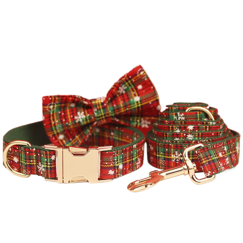 Green Background Pet Collar