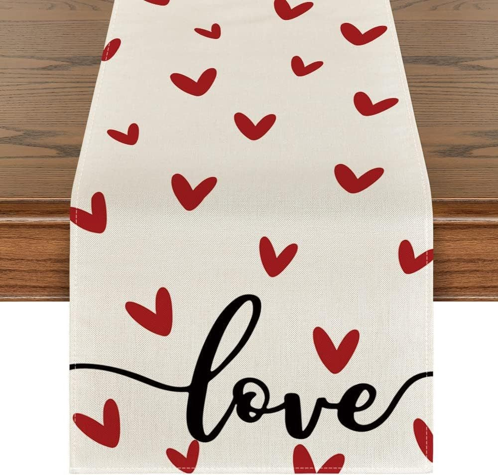 Valentine's Day Table Runner