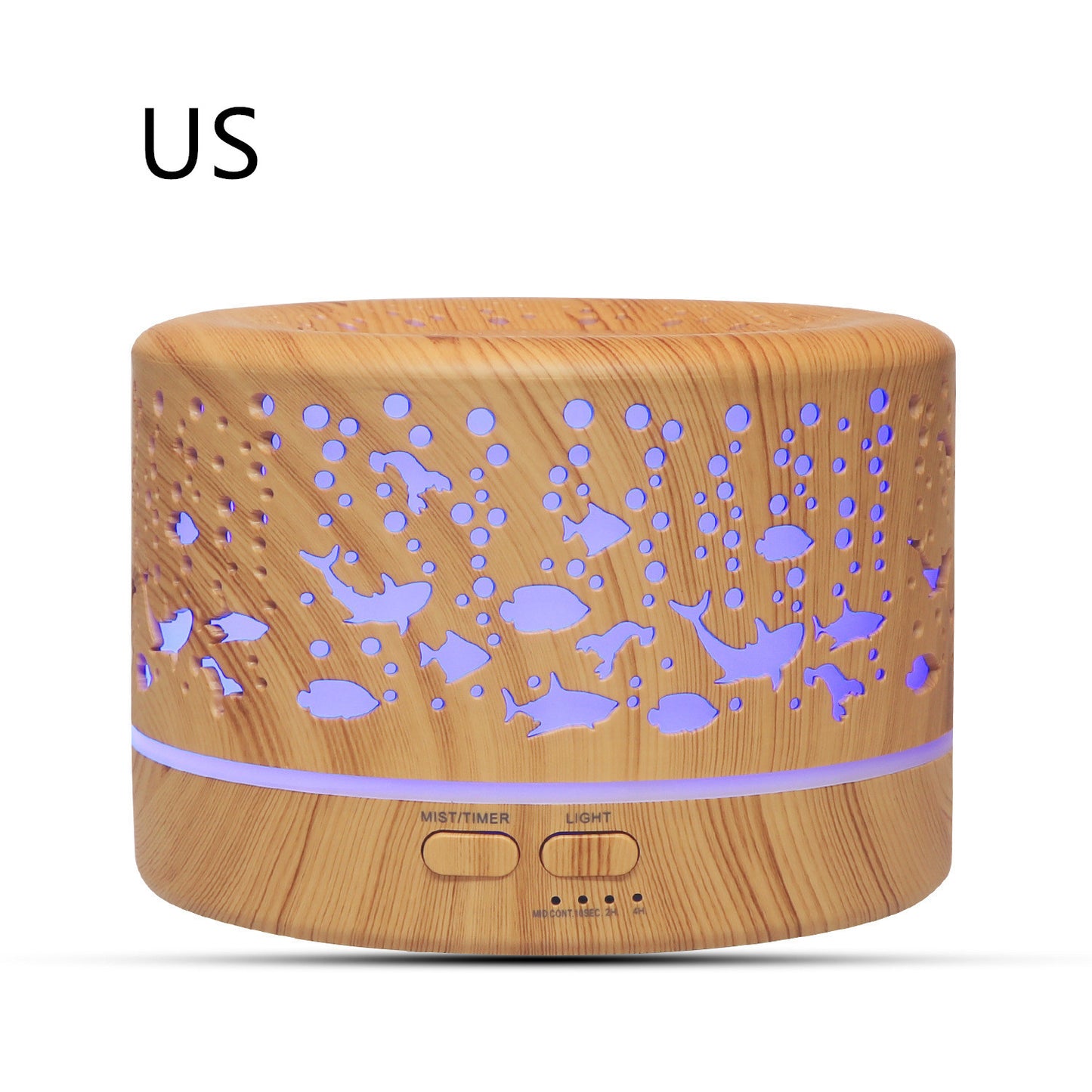 Wood Grain Aromatherapy Humidifier