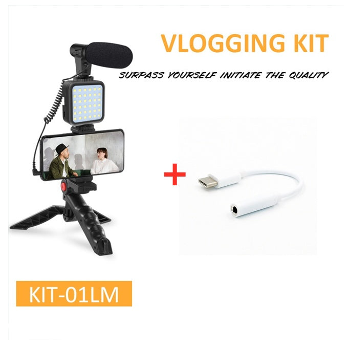 Camera Accessories With Desktop Tripod Light