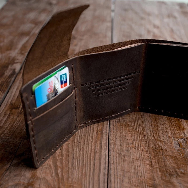 Dreamer Horse Leather Wallet