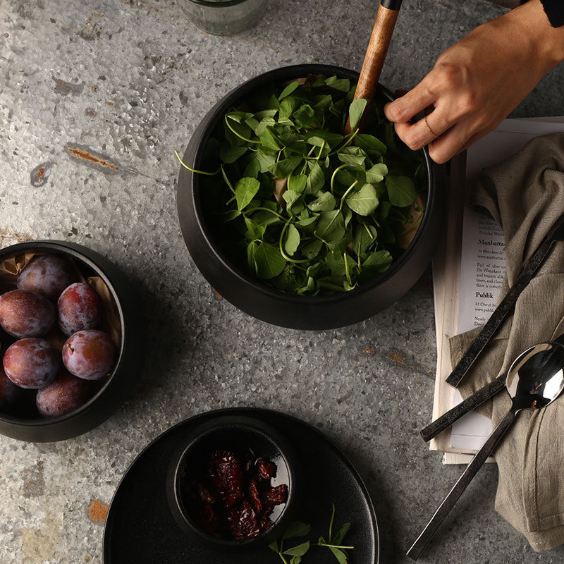 Black 5-inch Rice Bowl