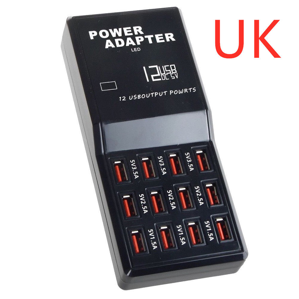 12 Port USB charger