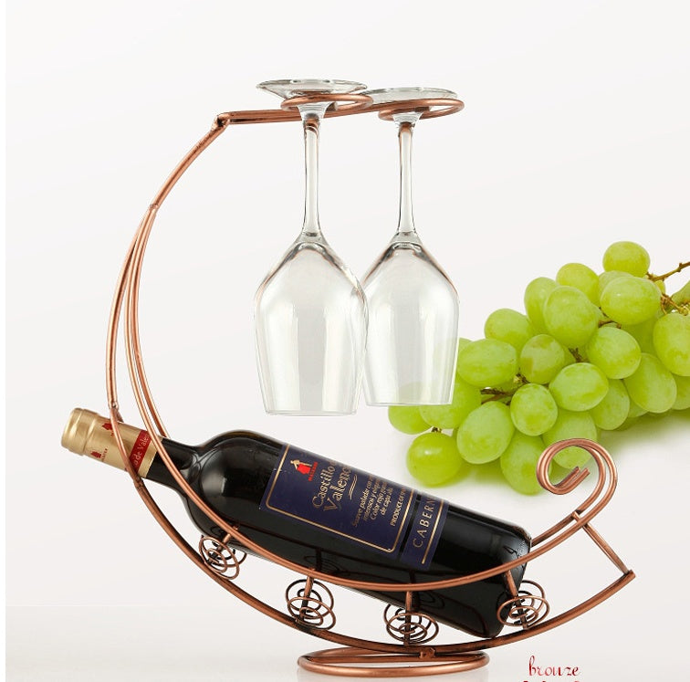 European wine rack