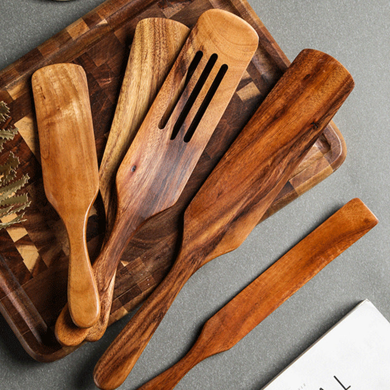 Five Piece Wooden Set