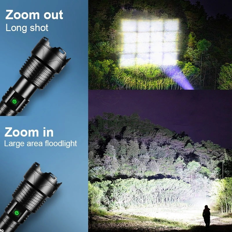 Aluminum Alloy Strong Light Flashlight