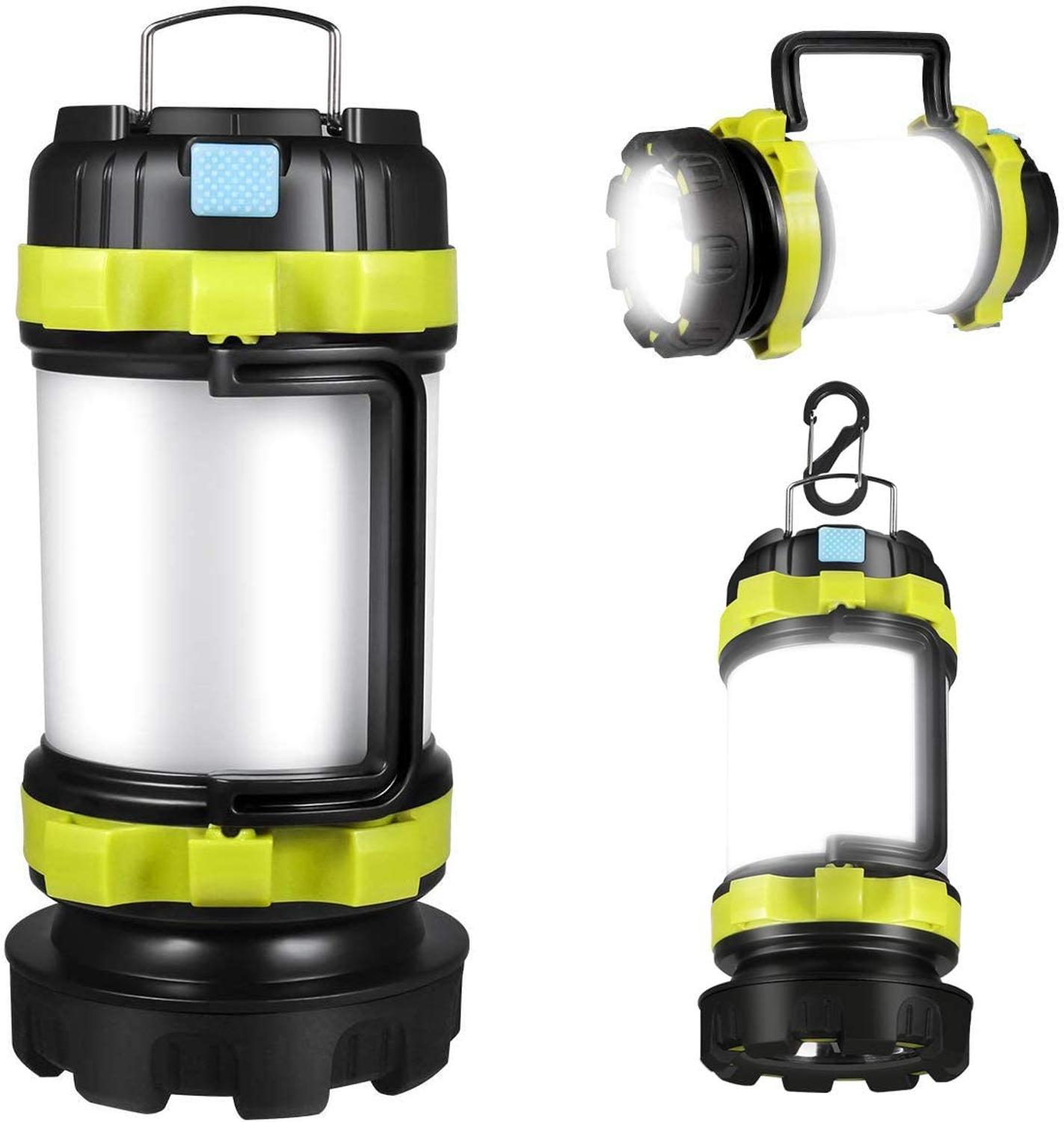 Camping Light Flashlight Rechargeable