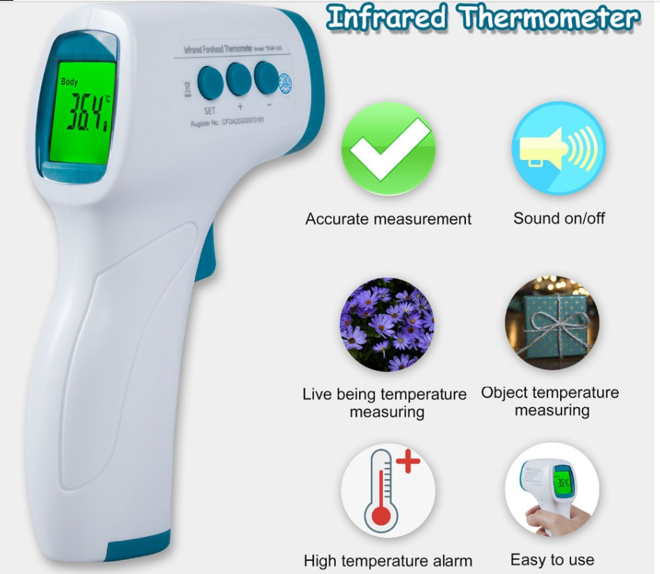 Body temperature gun