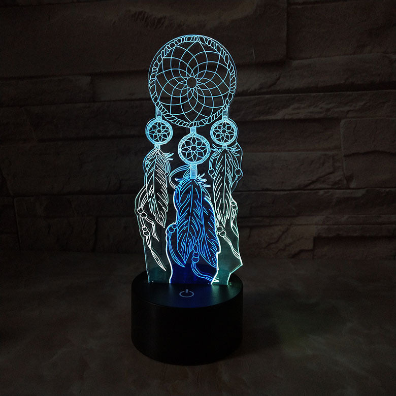 Dream 3D visual night light