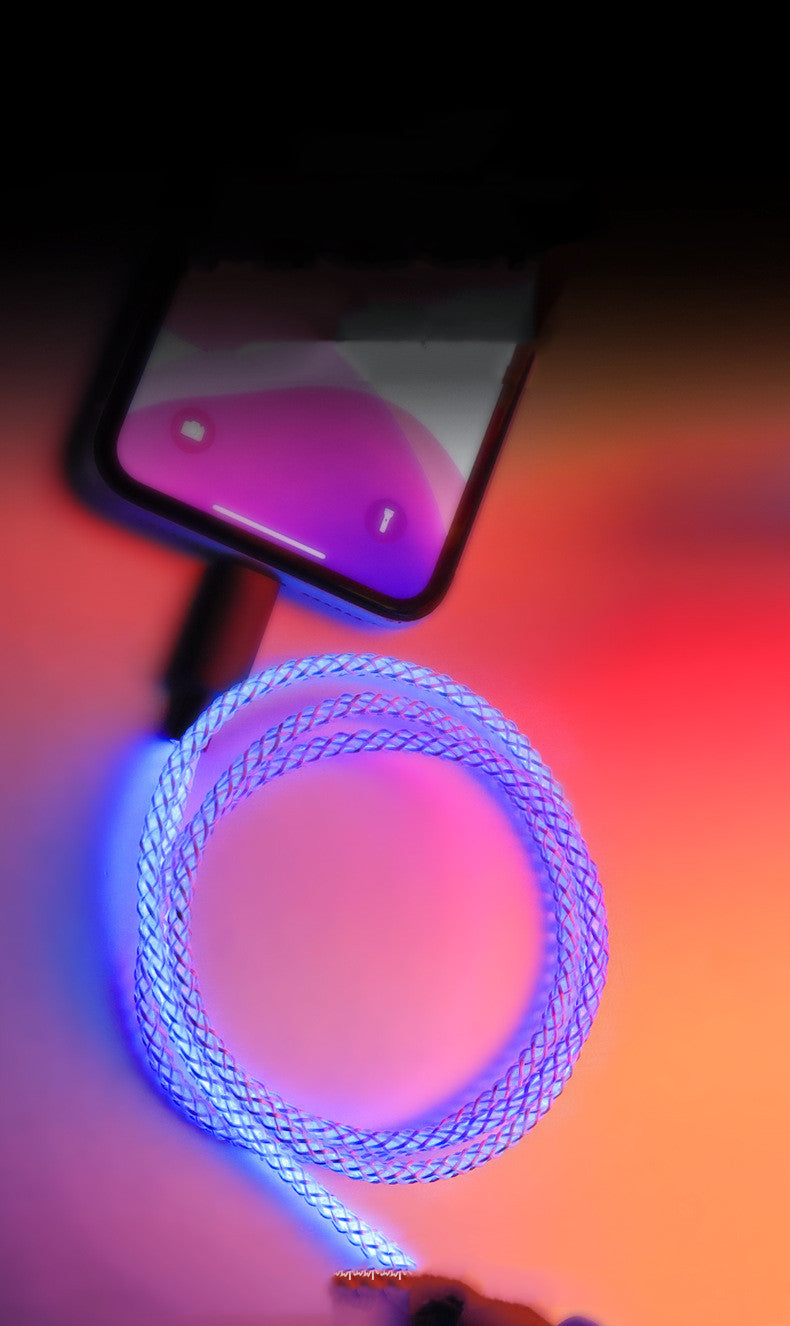 RGB Super Fast Streamer Charging Data Cable