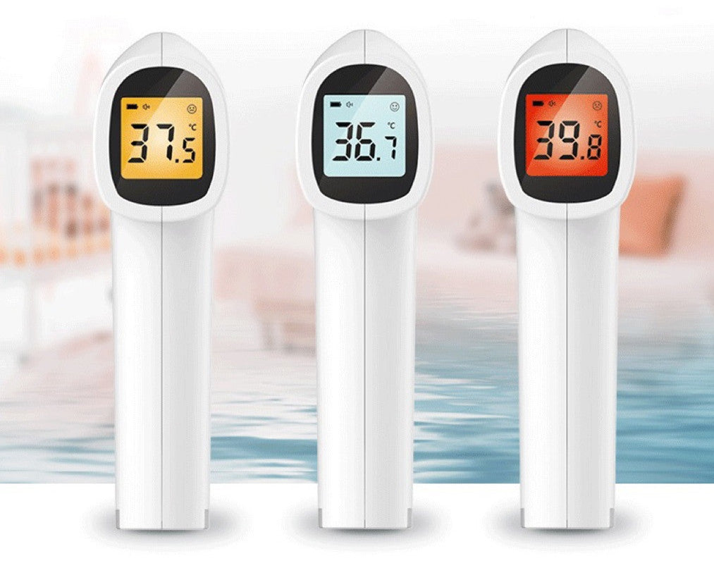 Non-contact temperature measuring electronic thermometer