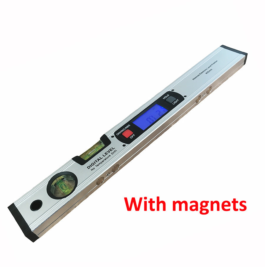 Magnetic angle meter, angle ruler, digital display level ruler