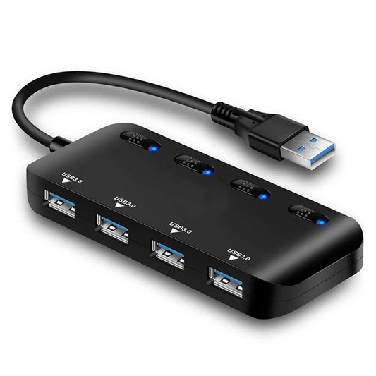 Usb3.04 Port Hub for High Speed One Trailer Four