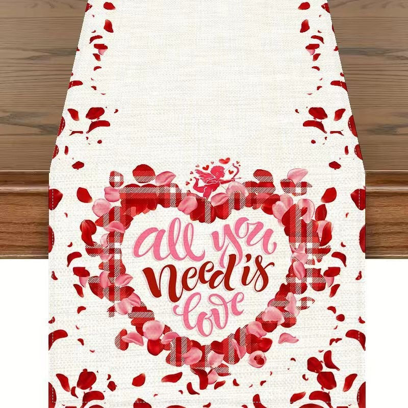 Valentine's Day Table Runner