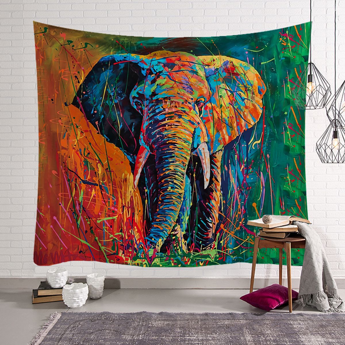 Elephant Tapestry