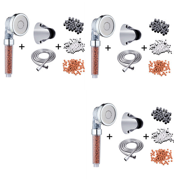 Pressurized Negative Ion Three-speed Shower Head