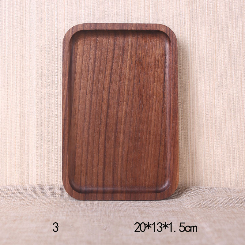 Walnut Rectangular Dinner Plate