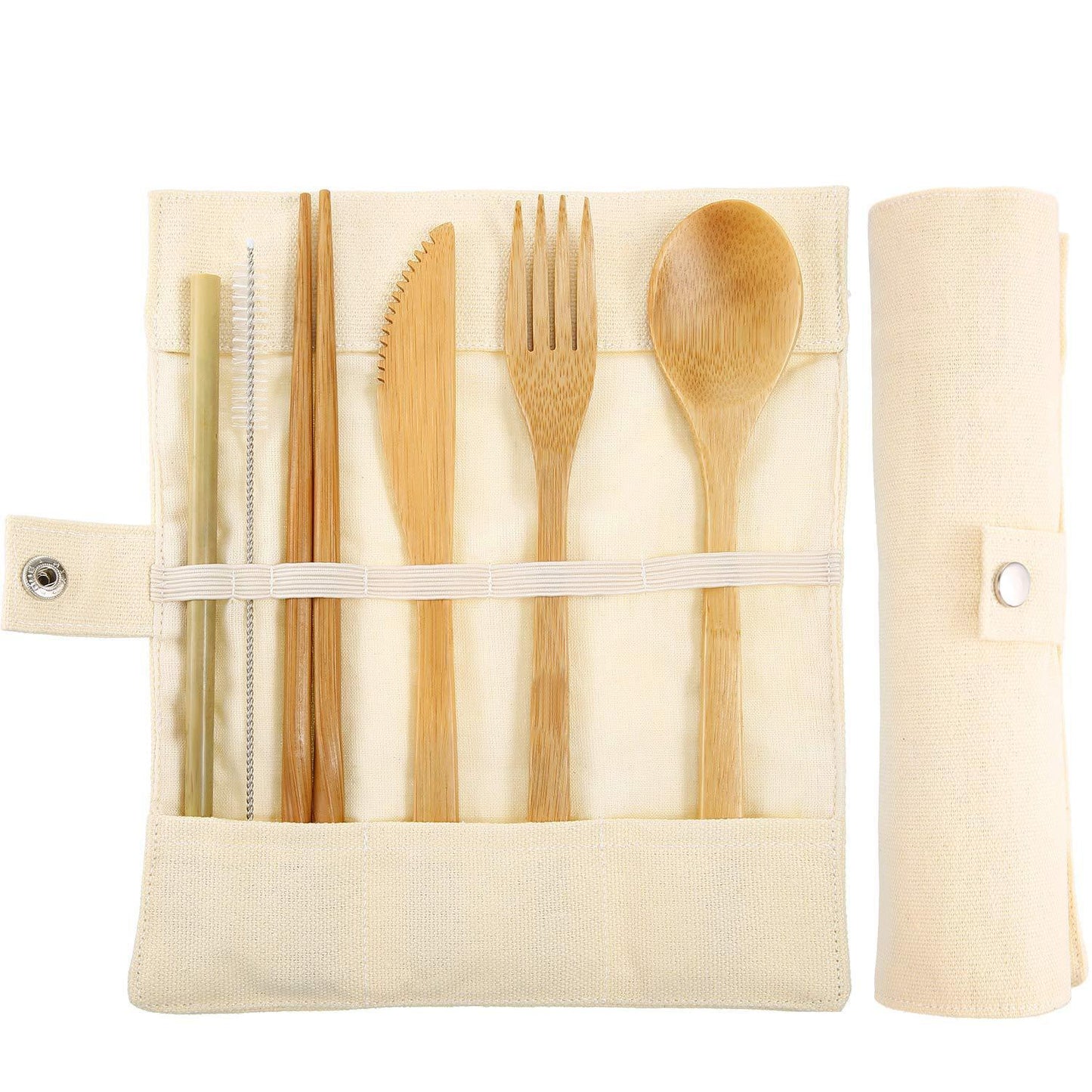 Reusable Bamboo Tableware Set