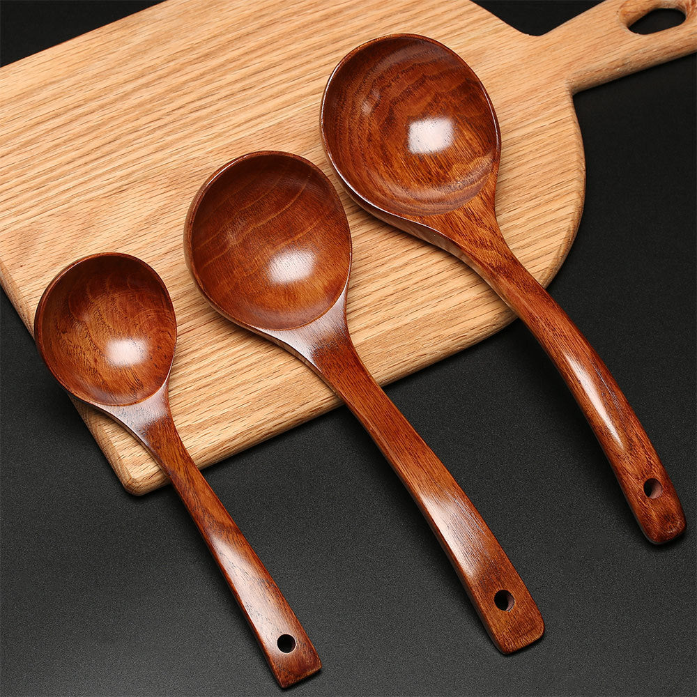 Natural Wooden Cooking Scoop