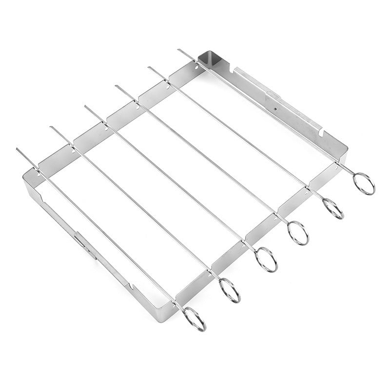 Outdoor Barbecue Utensils Stainless Steel Barbecue Sign With Foldable Barbecue Rack