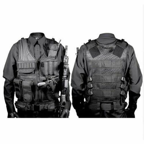 Equipped with tactical vest and vest