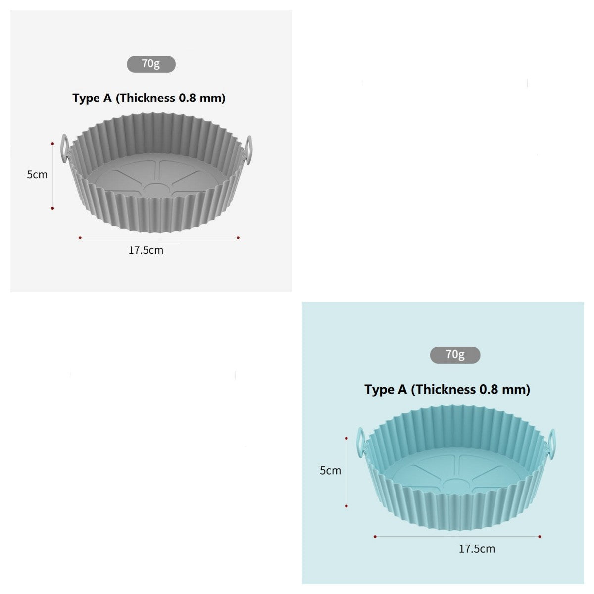 Air Fryer Silicone Pad Multifunctional Lined Baking Pan