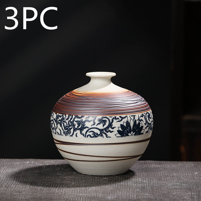 Classical Ceramic Vase Handicraft Furnishings In The Living Room