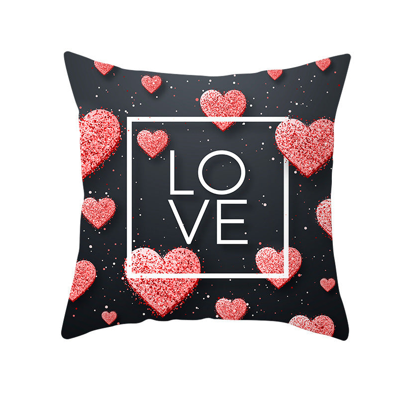 Graphic Print Pillowcase