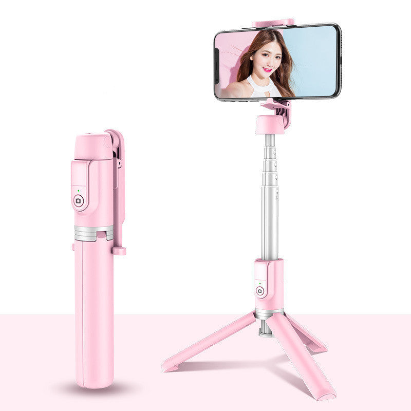 Compatible with Apple, All-in-one Bluetooth Mobile Selfie Stick With Tripod