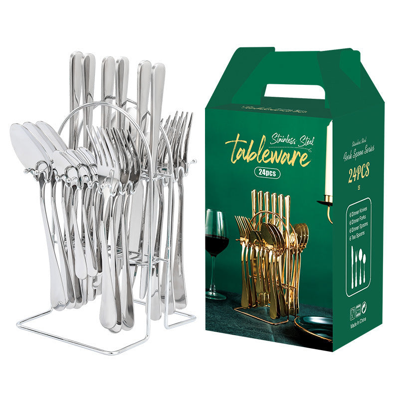 Cutlery Set With Storage Rack Dishwasher