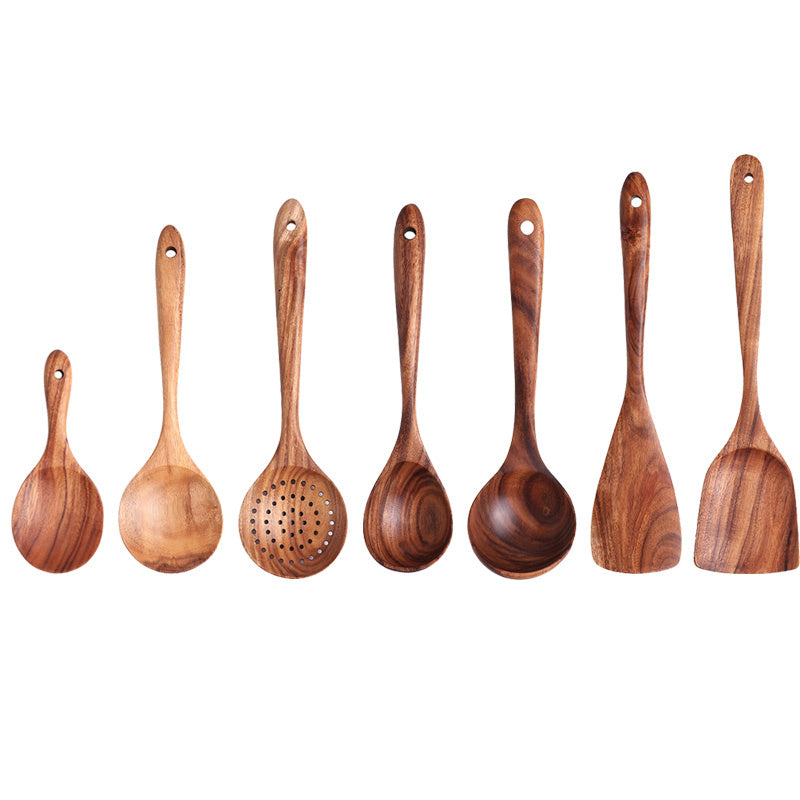 Wooden Nonstick Soup Spoon, Spatula