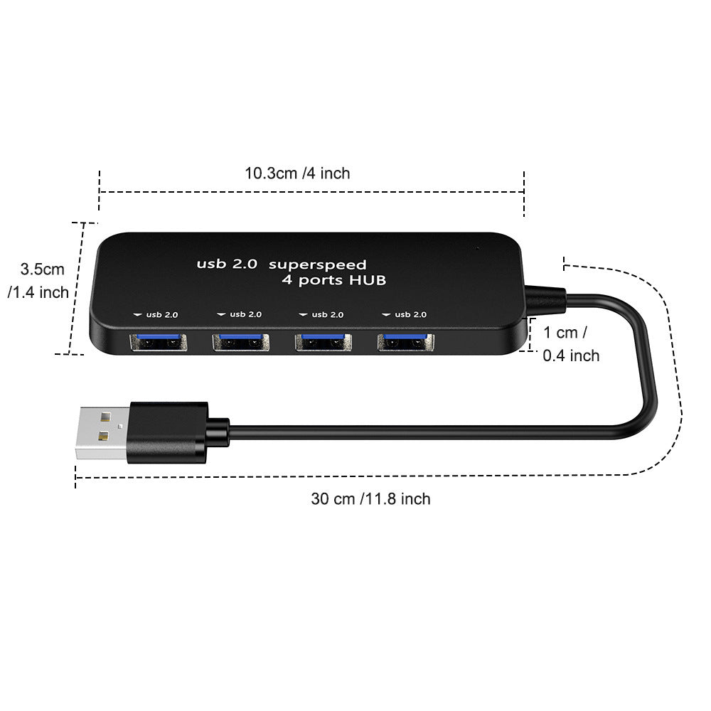 4-port High-speed Expansion Dock With One-to-four Hubs