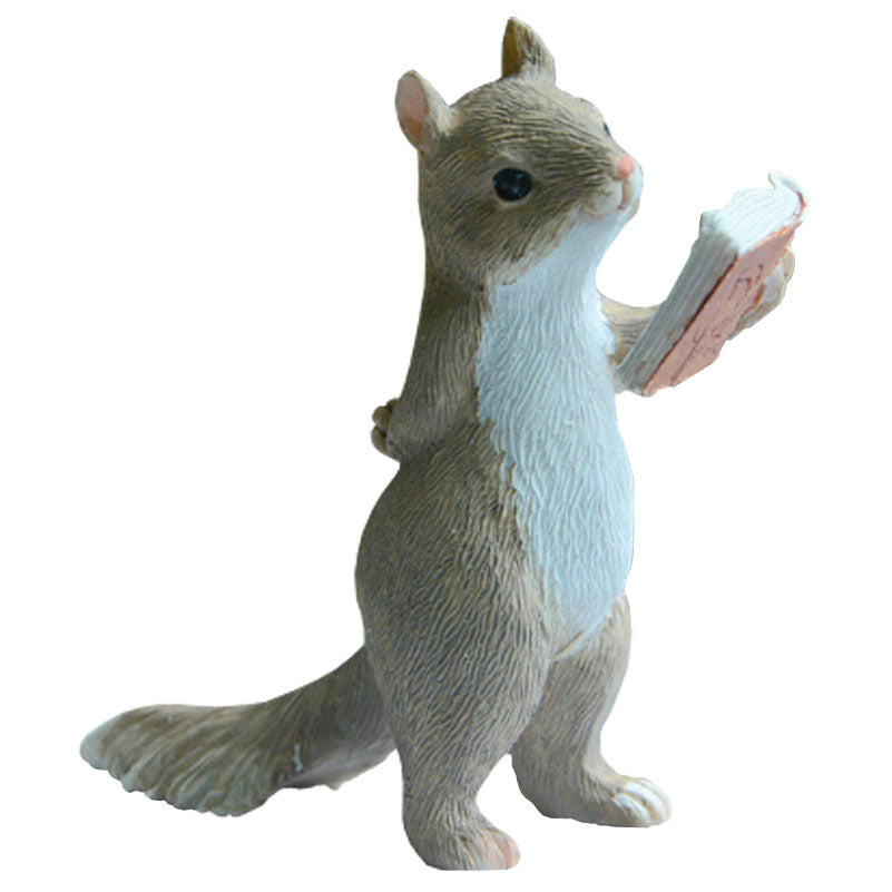 Cute squirrel ornament