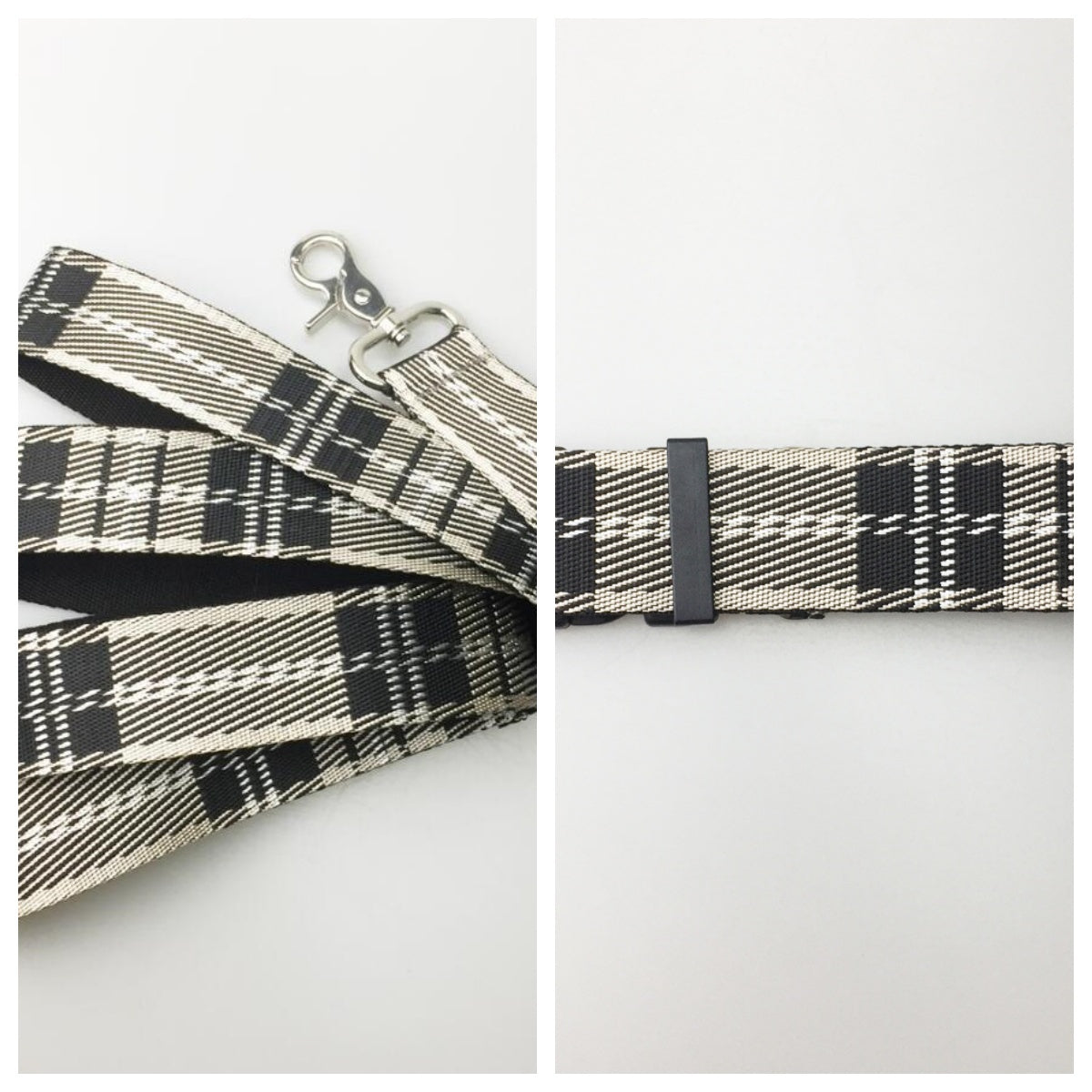 Pet Dog Collar Check Pattern Leash