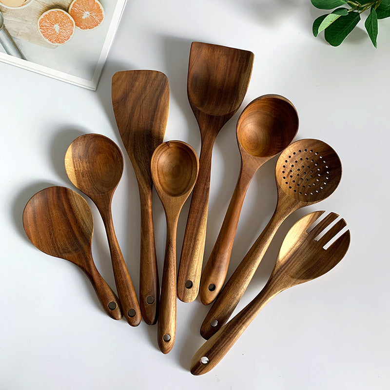 Wood Kitchen Tool Set