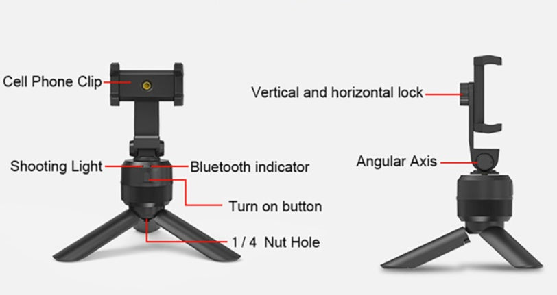 360 degree rotating mobile phone holder