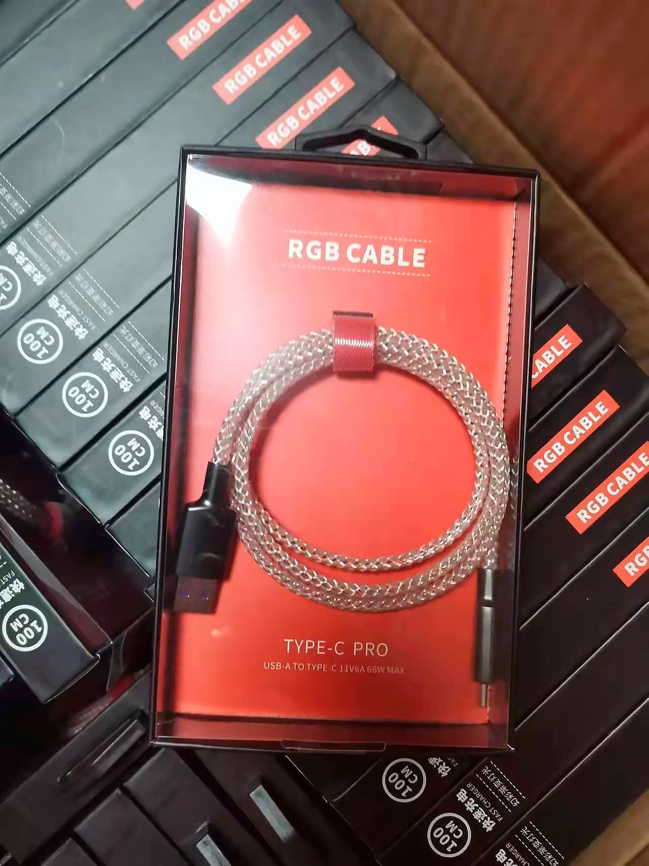 RGB Super Fast Streamer Charging Data Cable