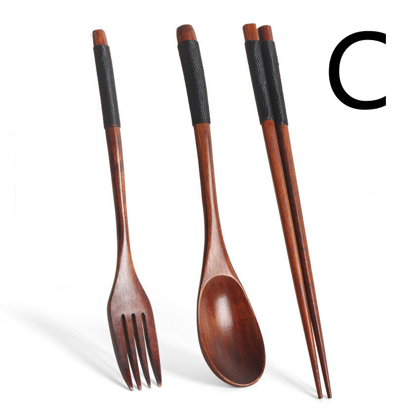 Wooden Tableware set