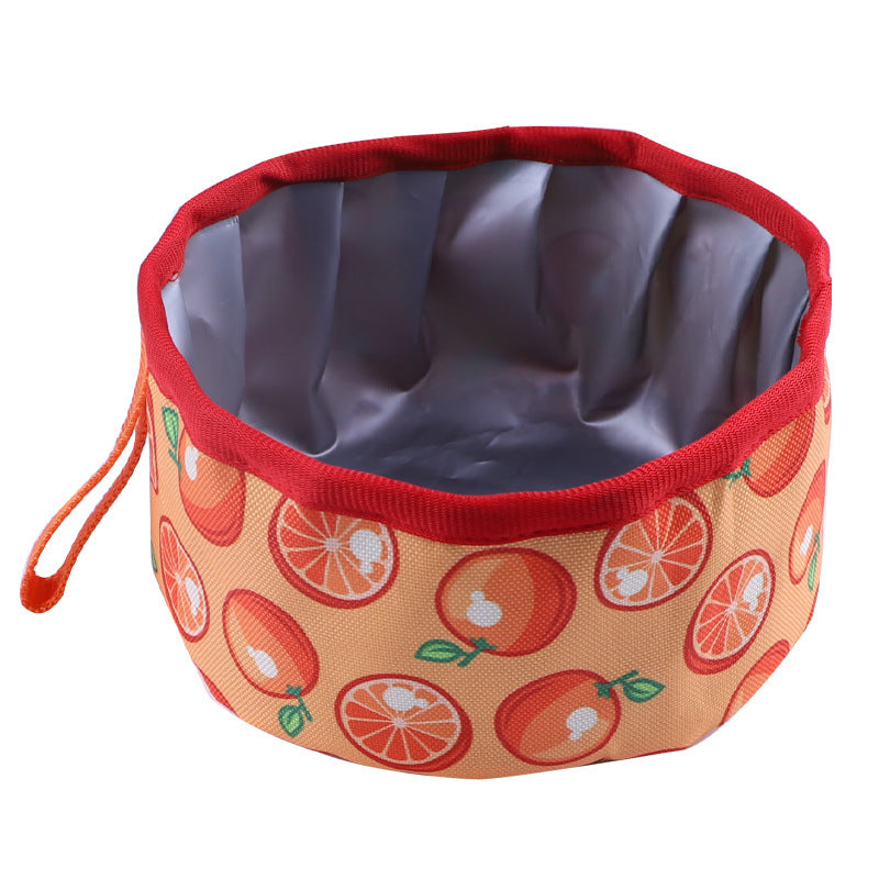 Oxford Cloth Folding Food Basin