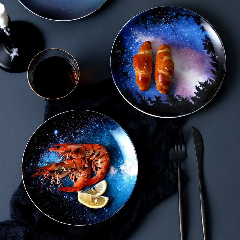 Creative starry tableware