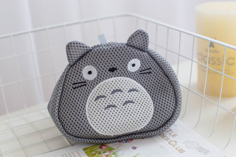 Cartoon mesh bra washing bag