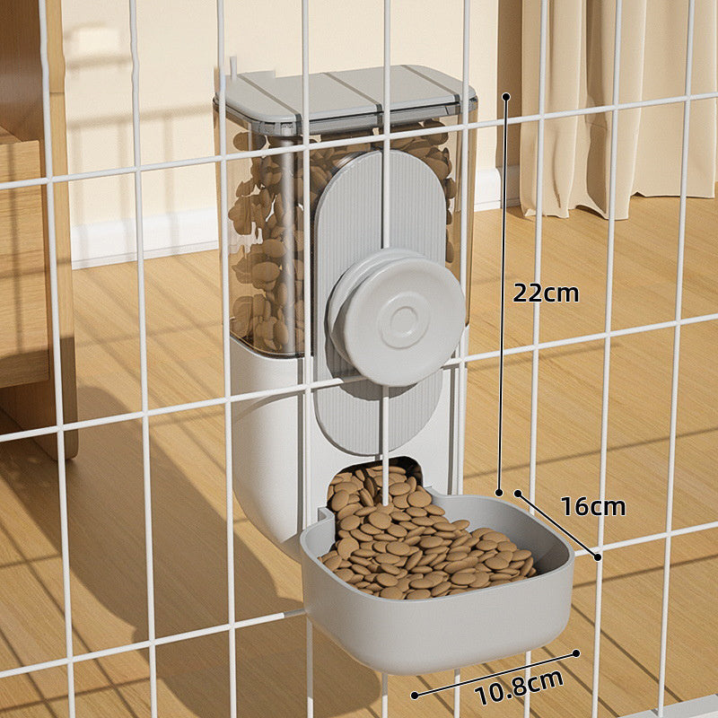 Hanging Automatic Pet Food And Water Dispenser