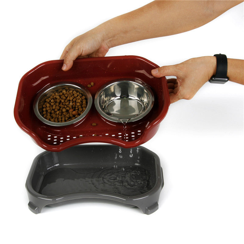 Pet food bowl